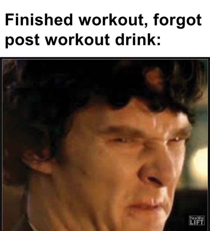 406 - Finished Workout, Forgot Post Workout Drink