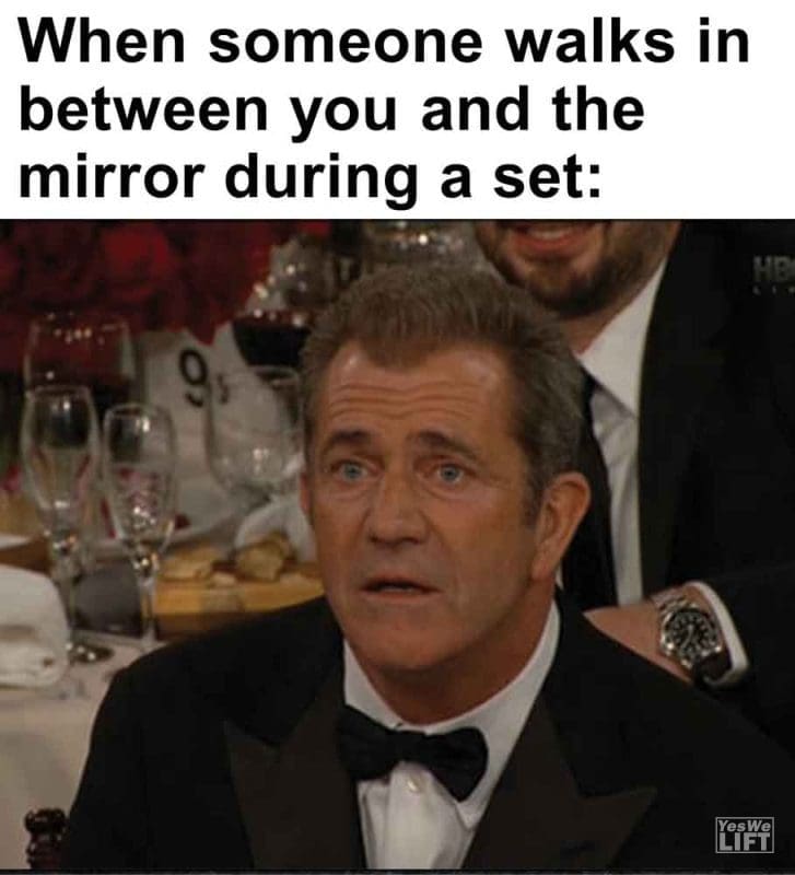408 - When Someone Walks In Between You And The Mirror During A Set