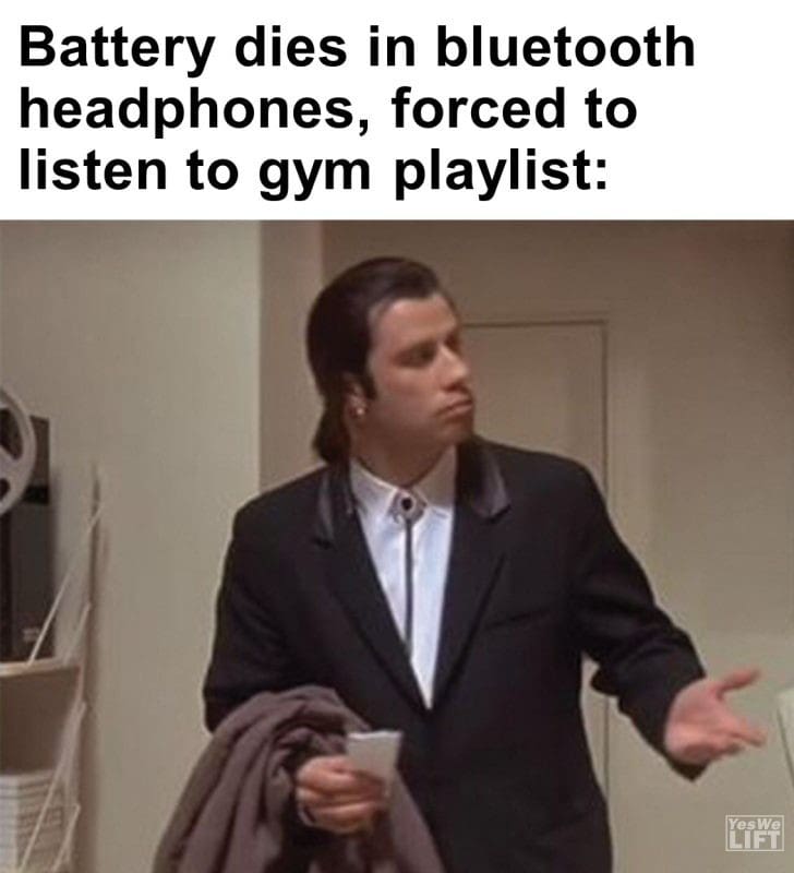 411 - Battery Dies In Bluetooth Headphones, Forced To Listen To Gym Playlist