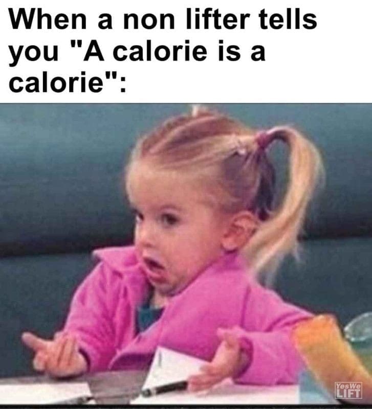 412 - When A Non Lifter Tells You A Calorie Is A Calorie