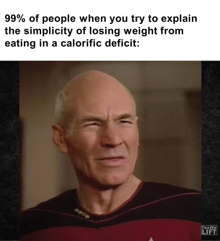 415 - 99 Of People When You Try To Explain The Simplicity Of Losing Weight From Eating In A Calorific Deficit