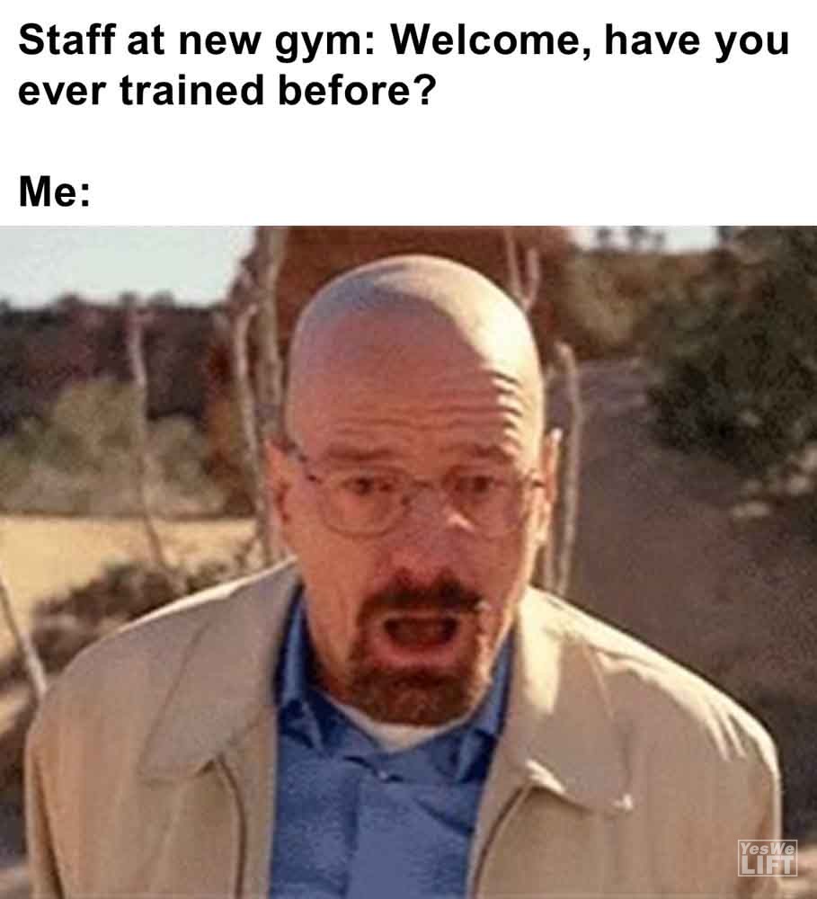 418   Staff At New Gym Welcome, Have You Ever Trained Before Me