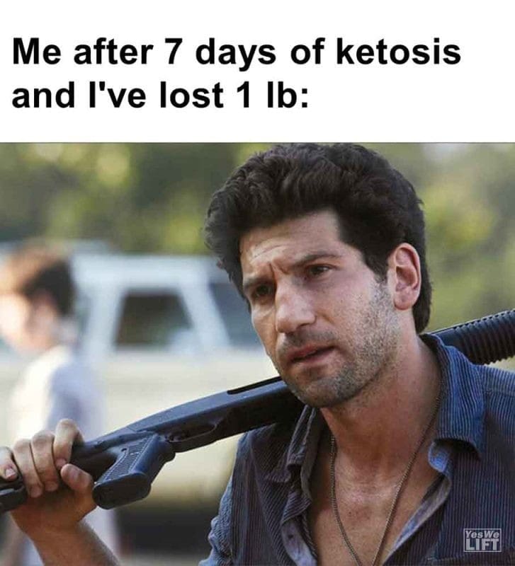 419 - Me After 7 Days Of Ketosis And I've Lost 1 Lb