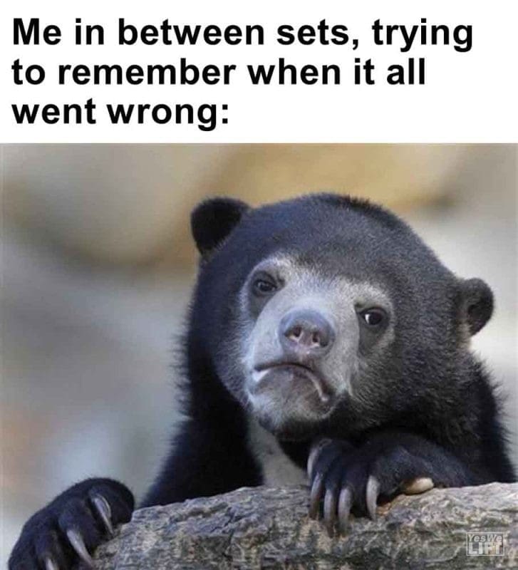 421 - Me In Between Sets, Trying To Remember When It All Went Wrong