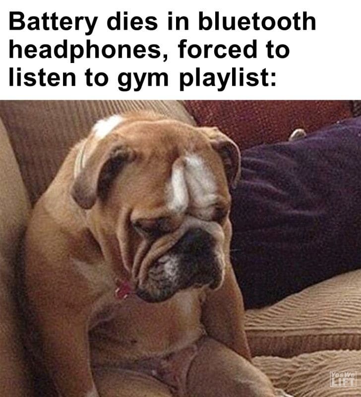 425 - Battery Dies In Bluetooth Headphones, Forced To Listen To Gym Playlist