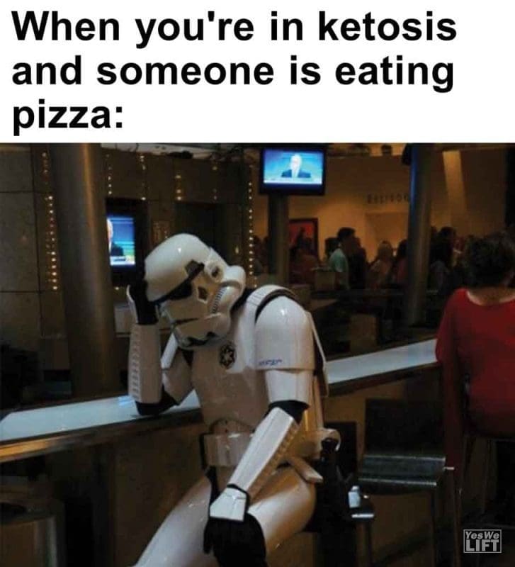 428 - When You're In Ketosis And Someone Is Eating Pizza