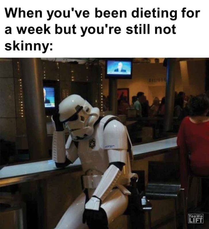 428 - When You've Been Dieting For A Week But You're Still Not Skinny