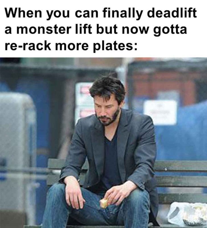 430 - When You Can Finally Deadlift A Monster Lift But Now Gotta Rerack More Plates