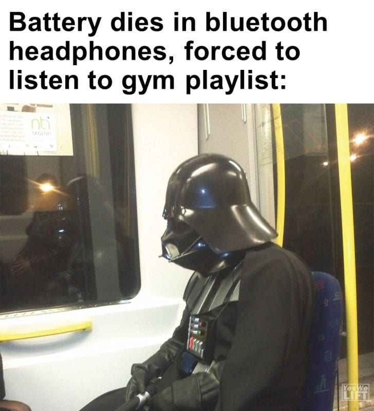 432 - Battery Dies In Bluetooth Headphones, Forced To Listen To Gym Playlist