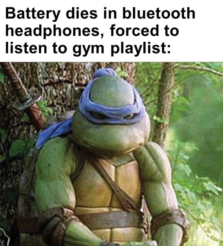 435 - Battery Dies In Bluetooth Headphones, Forced To Listen To Gym Playlist