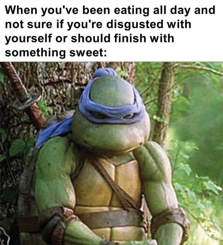 435   When You've Been Eating All Day And Not Sure If You're Disgusted With Yourself Or Should Finish With Somethi