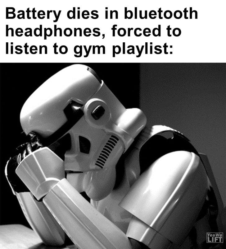 436 - Battery Dies In Bluetooth Headphones, Forced To Listen To Gym Playlist