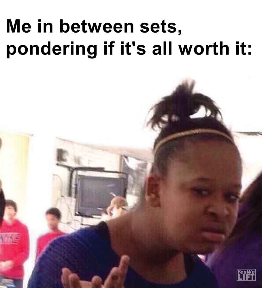 439   Me In Between Sets, Pondering If It's All Worth It