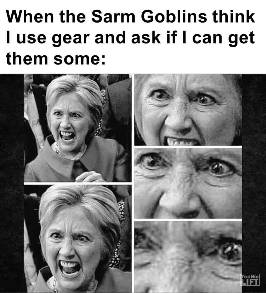 440   When The Sarm Goblins Think I Use Gear And Ask If I Can Get Them Some