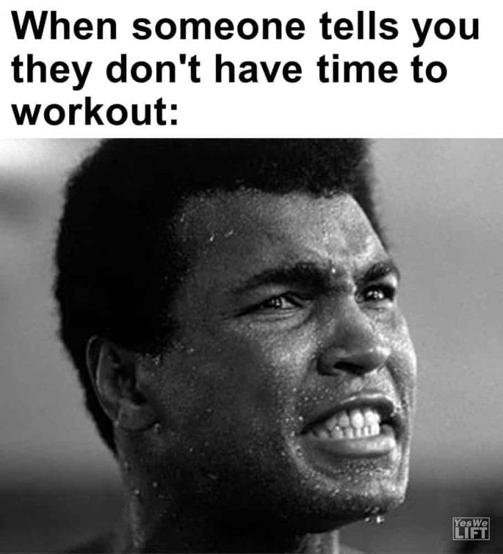 441 - When Someone Tells You They Don't Have Time To Workout