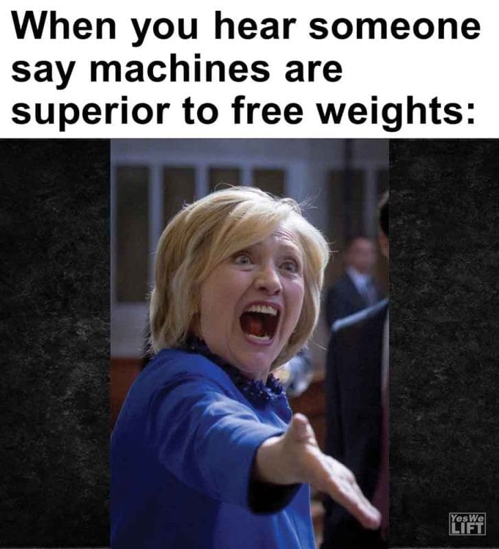 445 - When You Hear Someone Say Machines Are Superior To Free Weights