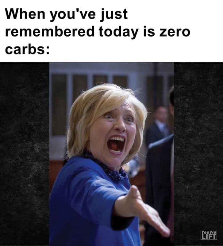 445 - When You've Just Remembered Today Is Zero Carbs