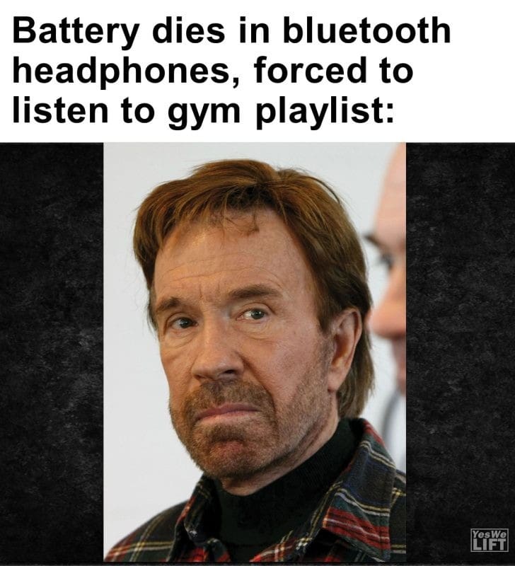 446 - Battery Dies In Bluetooth Headphones, Forced To Listen To Gym Playlist