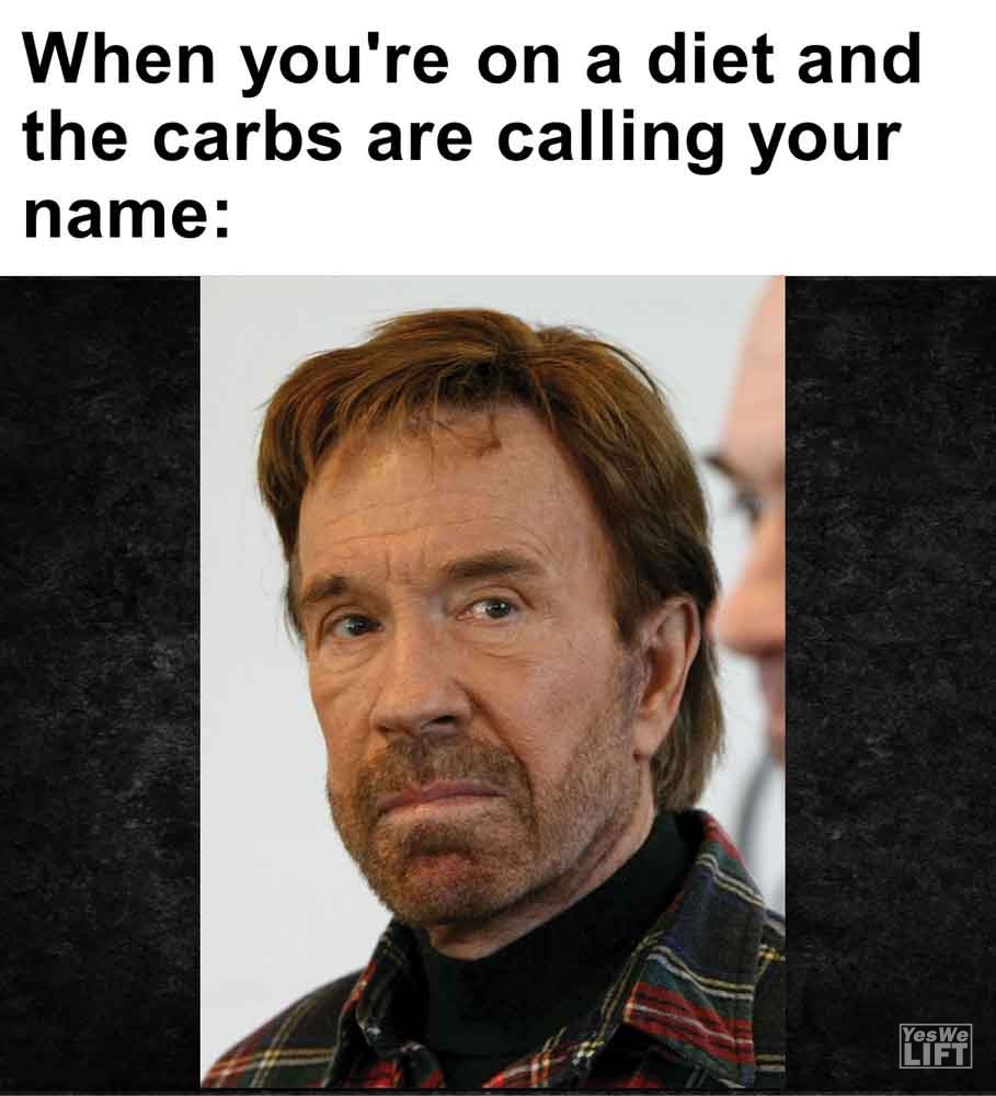 446   When You're On A Diet And The Carbs Are Calling Your Name