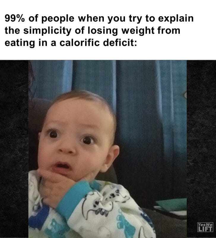 452 - 99 Of People When You Try To Explain The Simplicity Of Losing Weight From Eating In A Calorific Deficit