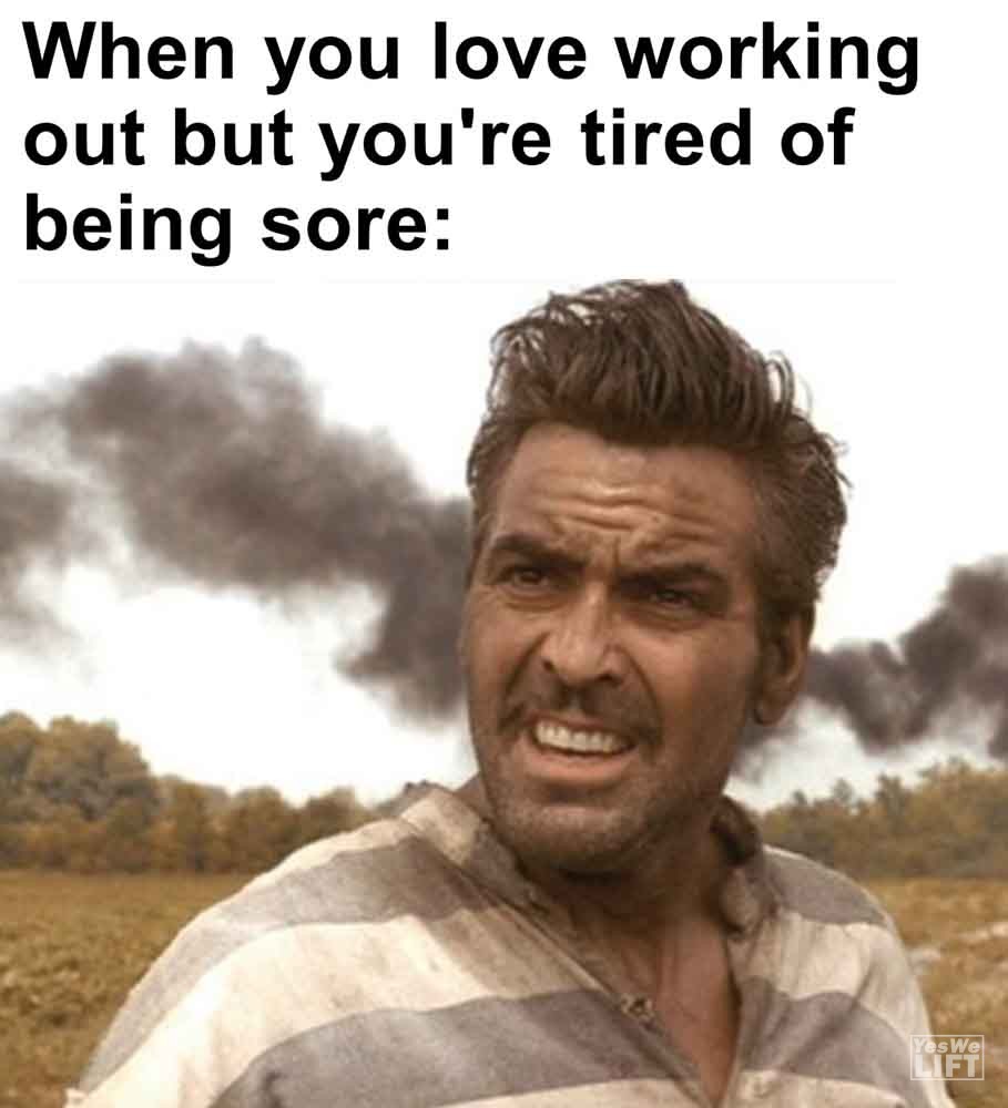 454 - When You Love Working Out But You're Tired Of Being Sore