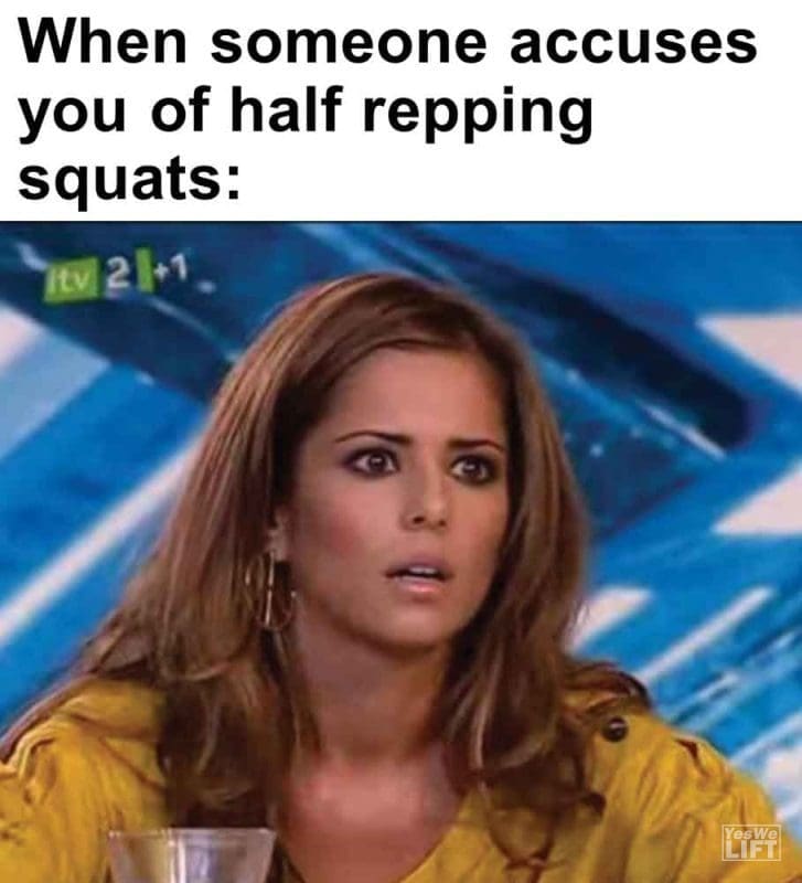 455 - When Someone Accuses You Of Half Repping Squats