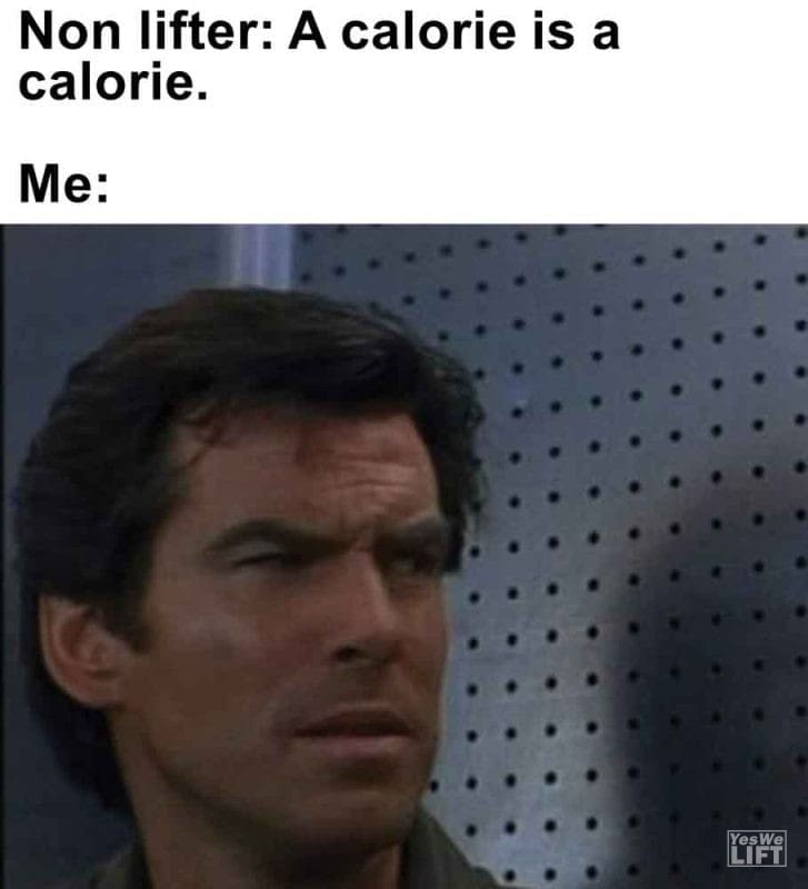 459 - Non Lifter A Calorie Is A Calorie. Me