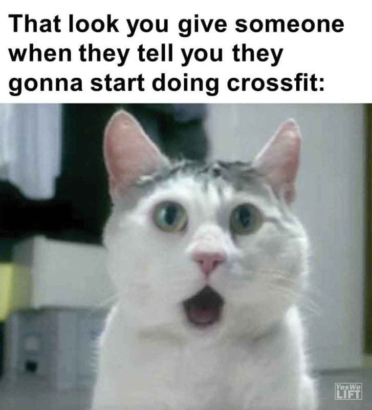 461 - That Look You Give Someone When They Tell You They Gonna Start Doing Crossfit