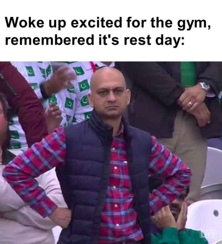 465 - Woke Up Excited For The Gym, Remembered It's Rest Day