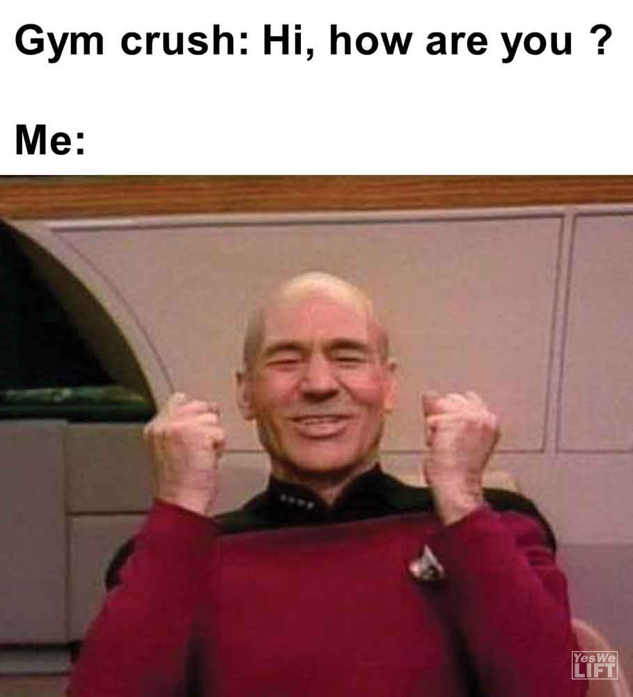 467   Gym Crush Hi, How Are You Me