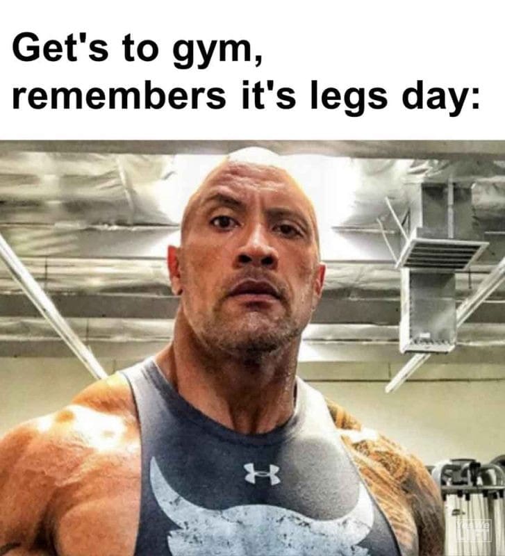 473 - Get's To Gym, Remembers It's Legs Day