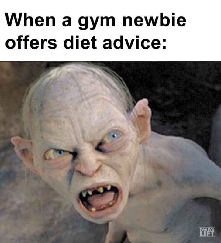 474 - When A Gym Newbie Offers Diet Advice