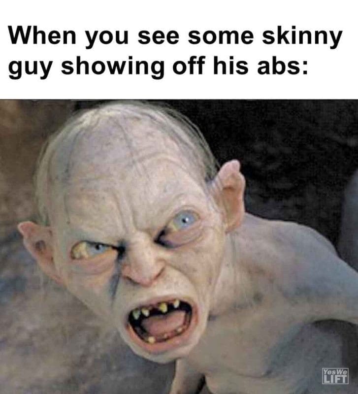 474 - When You See Some Skinny Guy Showing Off His Abs