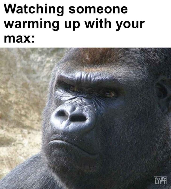 478 - Watching Someone Warming Up With Your Max