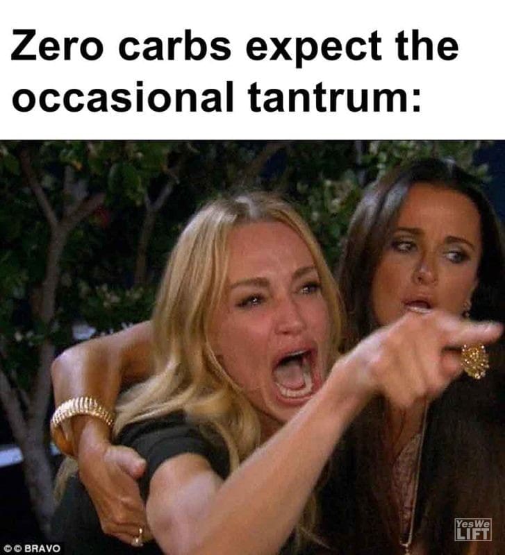 479 - Zero Carbs Expect The Occasional Tantrum