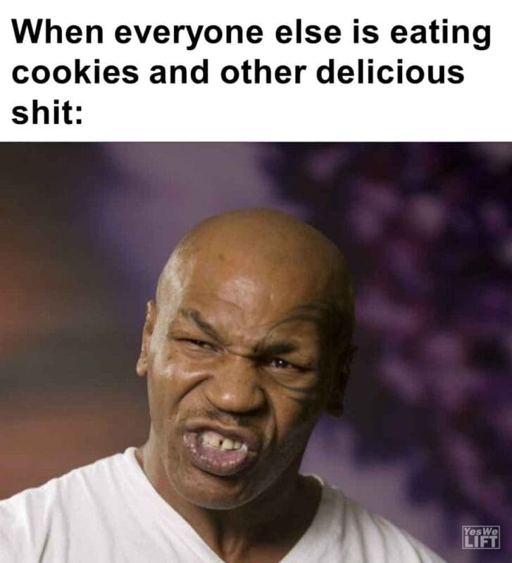 481   When Everyone Else Is Eating Cookies And Other Delicious Shit