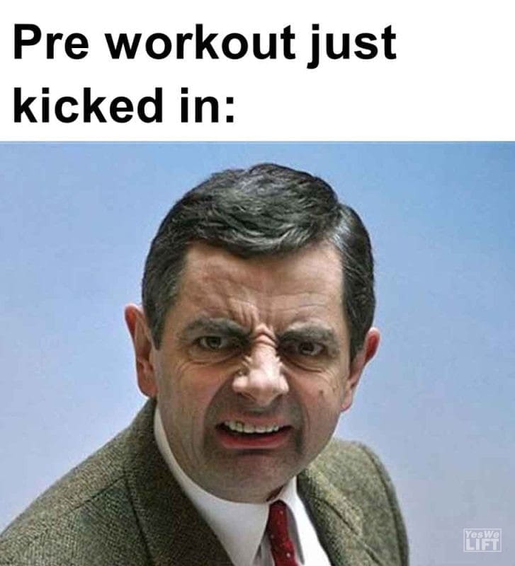 483 - Pre Workout Just Kicked In