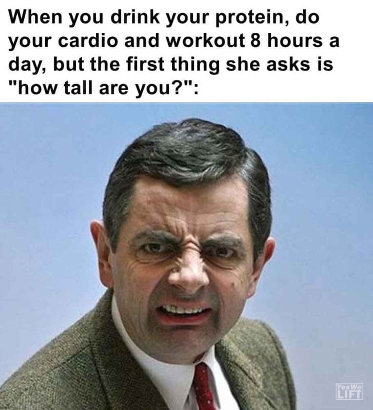 483 - When You Drink Your Protein, Do Your Cardio And Workout 8 Hours A Day, But The First Thing She Asks Is