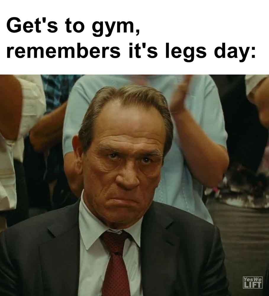 485 Get's To Gym, Remembers It's Legs Day