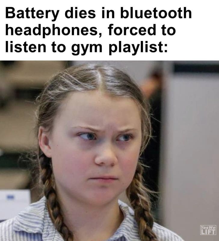 490 - Battery Dies In Bluetooth Headphones, Forced To Listen To Gym Playlist