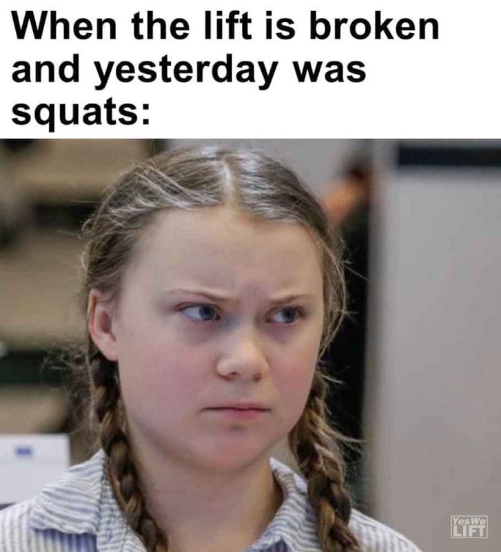 490 - When The Lift Is Broken And Yesterday Was Squats