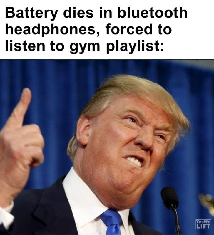496 - Battery Dies In Bluetooth Headphones, Forced To Listen To Gym Playlist