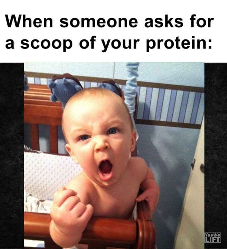 497 - When Someone Asks For A Scoop Of Your Protein