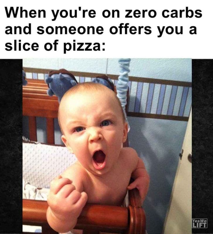 497 - When You're On Zero Carbs And Someone Offers You A Slice Of Pizza