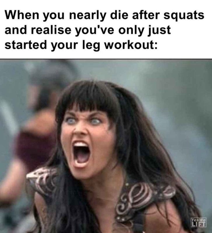 502 - When You Nearly Die After Squats And Realise You've Only Just Started Your Leg Workout