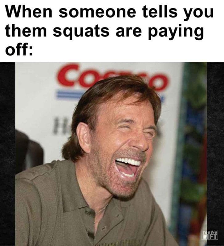 503 - When Someone Tells You Them Squats Are Paying Off