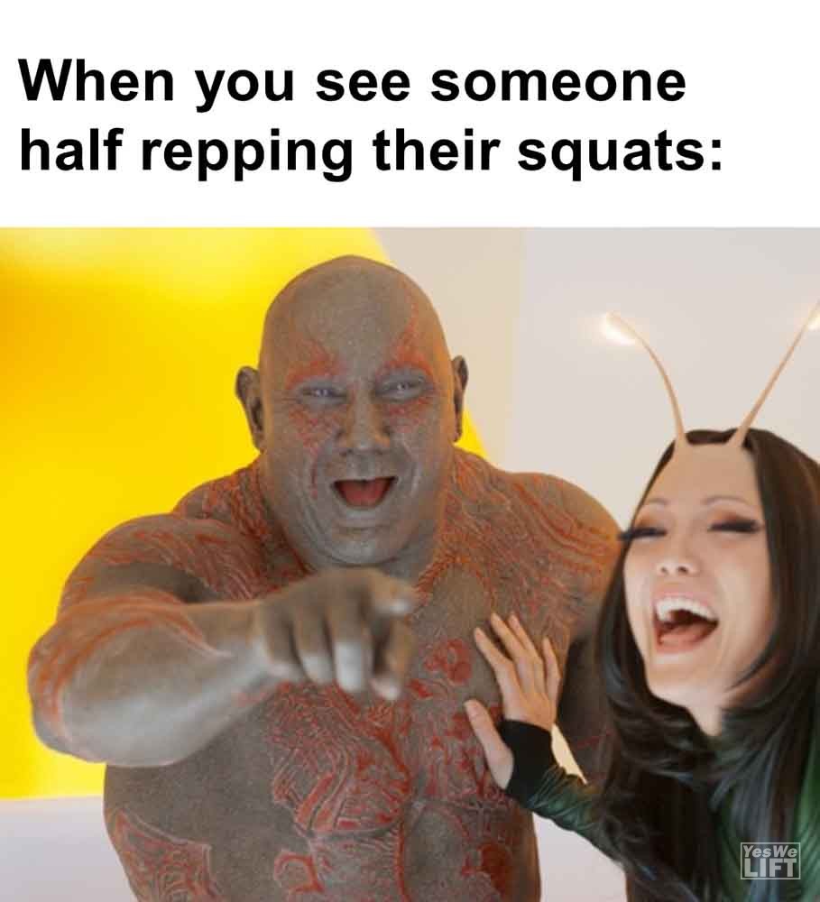 508   When You See Someone Half Repping Their Squats