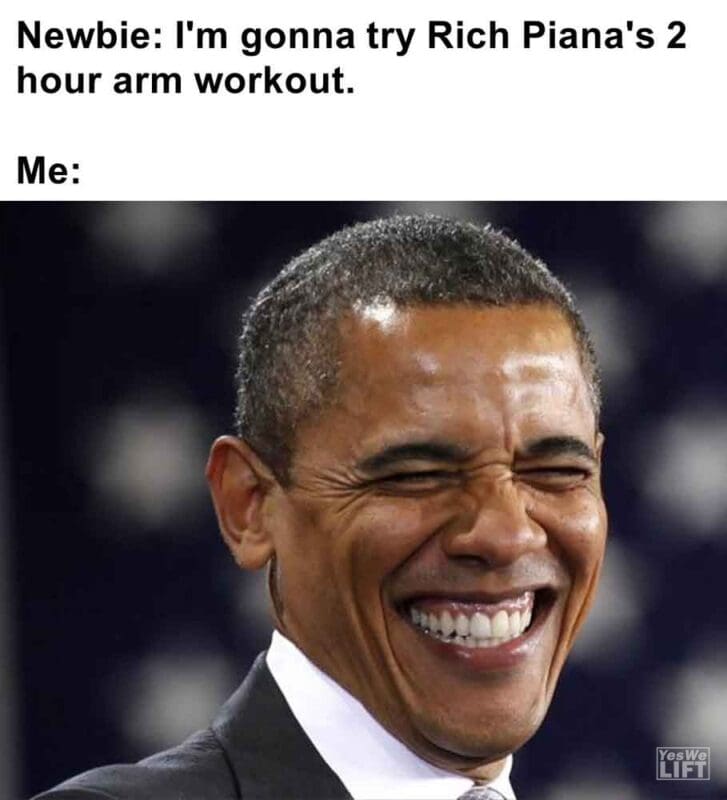 514   Newbie I'm Gonna Try Rich Piana's 2 Hour Arm Workout. Me