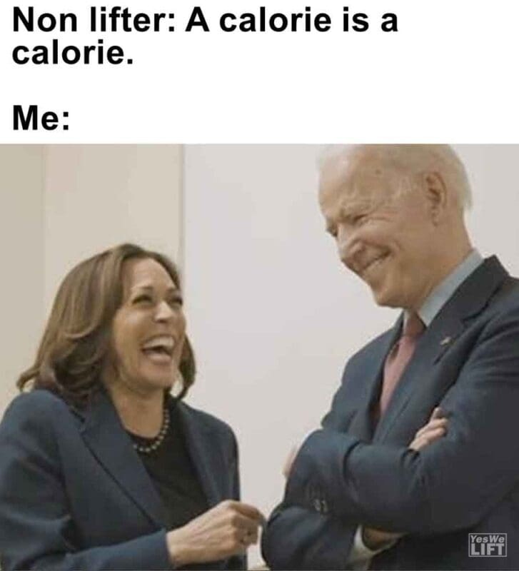 517   Non Lifter A Calorie Is A Calorie. Me