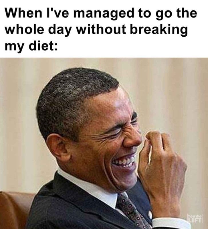 524 - When I've Managed To Go The Whole Day Without Breaking My Diet